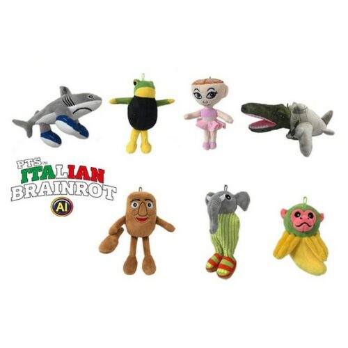 Italian Brainrot peluche Ass.to 28cm