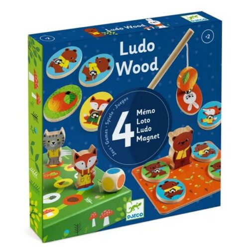 Ludo Wood - 4 giochi