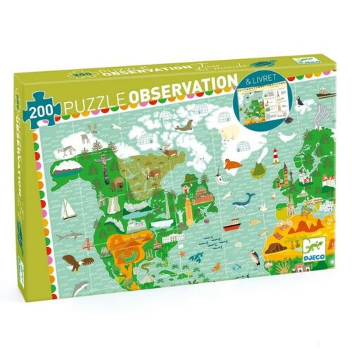 Puzzle Observation - Tour del Mondo 200pz
