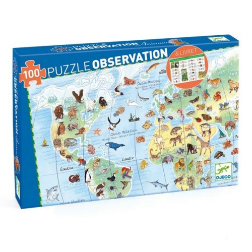 Puzzle Observation - Animali 100pz