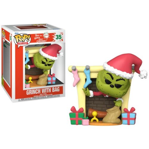 Funko Pop Grinch with Bag