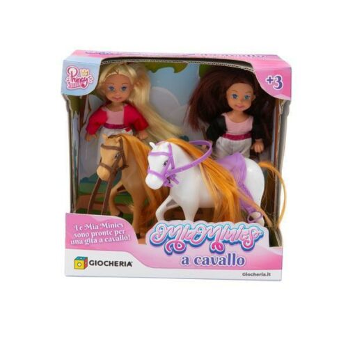 PRINCY BELLA - Mini doll a Cavallo 2pz
