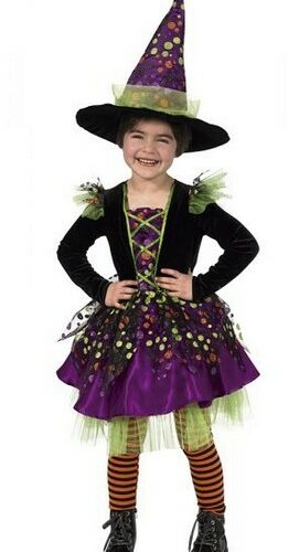 Abito Strega  POIS  2-3 anni