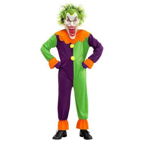 Abito Clown cattivo 5-7 anni