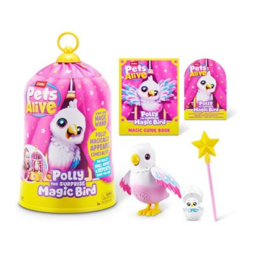ZURU PETS Alive POLLY ,il magico uccellino