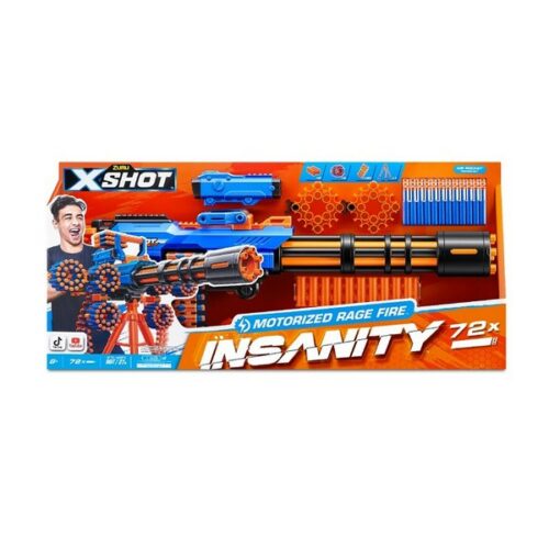 XShot INSANITY Rage Fire Motor 72 colpi