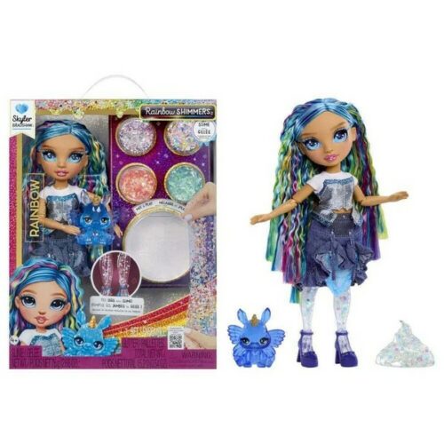 Rainbow Shimmers SKYLER con slime fashion dolls
