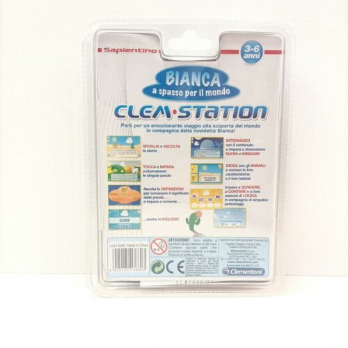 CLEM STATION cartuccia Bianca a spasso per il mondo