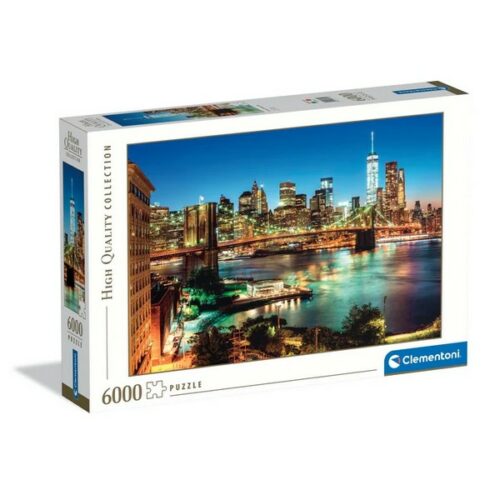 Puzzle 6000 pezzi: Le luci del Ponte di Brooklyn