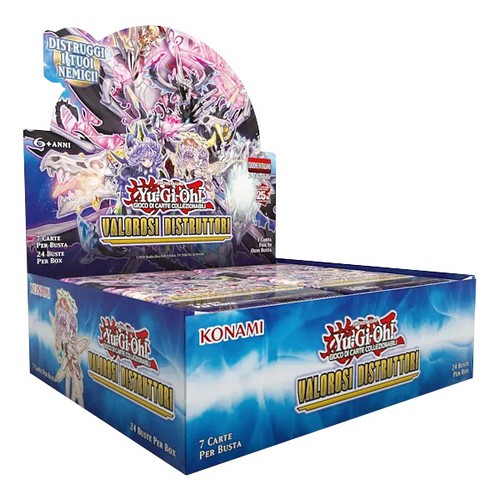 Yu-Gi-Oh! Box 24 buste Valorosi Distruttori