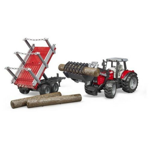 Trattore Massey Ferguson 7480 con caricatore frontale