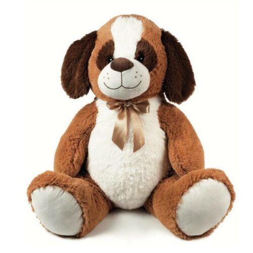 CANE  seduto con fiocco 55cm