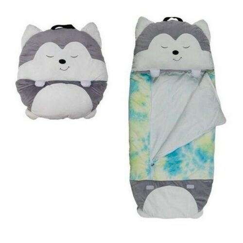 SACCO a pelo CANE grigio