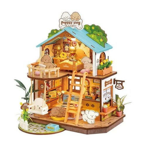Rolife Puppy's Cozy Villa