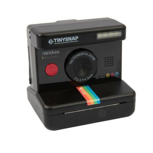 MR GENIO - MACCHINA Fotografica ISTANTANEA Nera