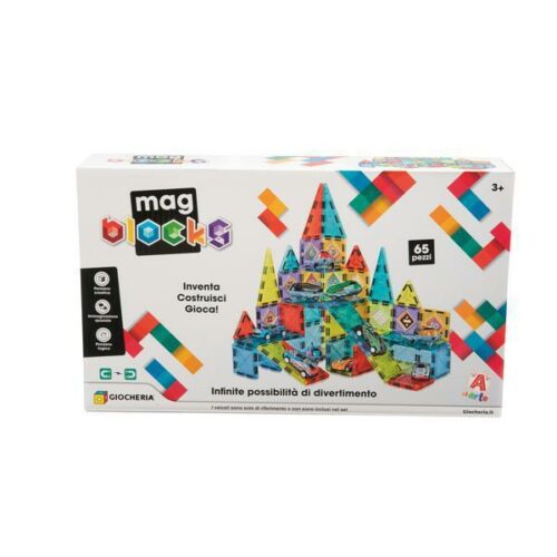 MAG BLOKS - MAGNETIC Blocks 65 pz