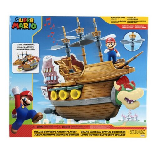 Super Mario - Deluxe Bowser's Airship Playset