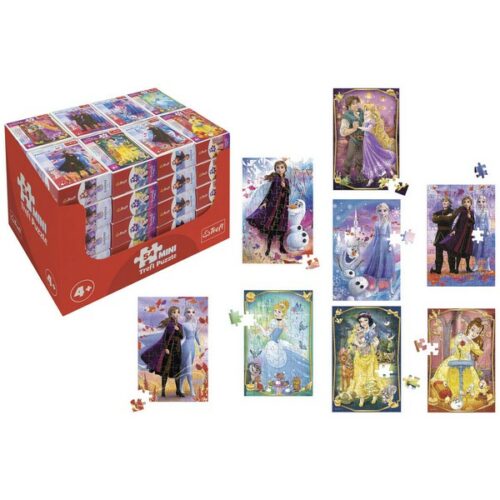 Puzzle mini 54pz Principesse - Frozen Ass.to