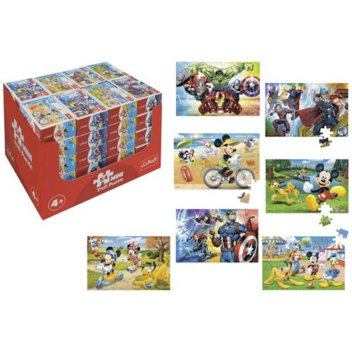 Puzzle mini 54pz Mickey - Avengers Ass.to