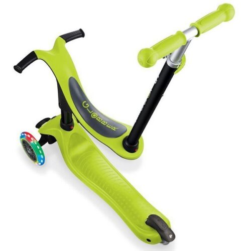 Globber Go-Up Sporty con luci menta