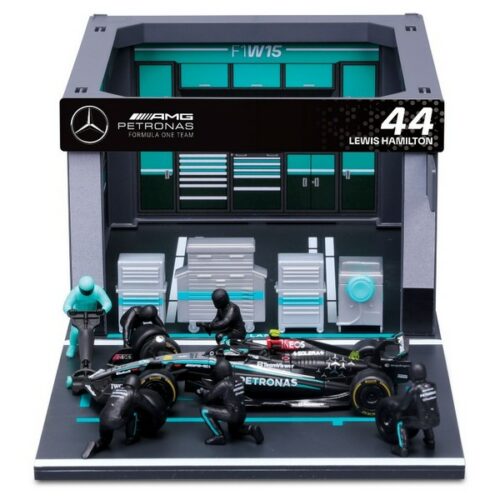 1/43 F1 PIT STOP set Mercedes W14 #44 L.Hamilton 2024