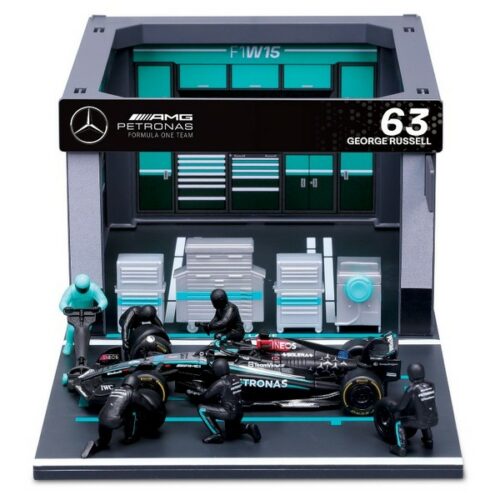 1/43 F1 PIT STOP set Mercedes W14 #G.Russel 2024