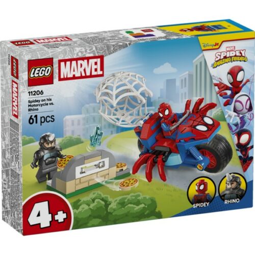 11206 Spidey Spidey sulla moto contro Rhino