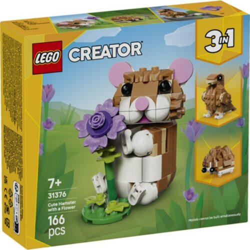 31376 LEGO Creator Simpatico criceto con fiore