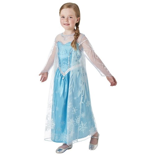 Abito ELSA de lux Frozen 5-6 anni