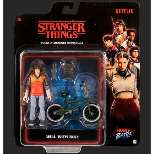 Stranger Thiings Will  10cm  con bicicletta - Netflix