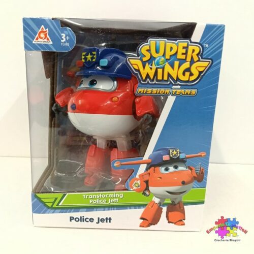 SUPER WINGS Police Jett
