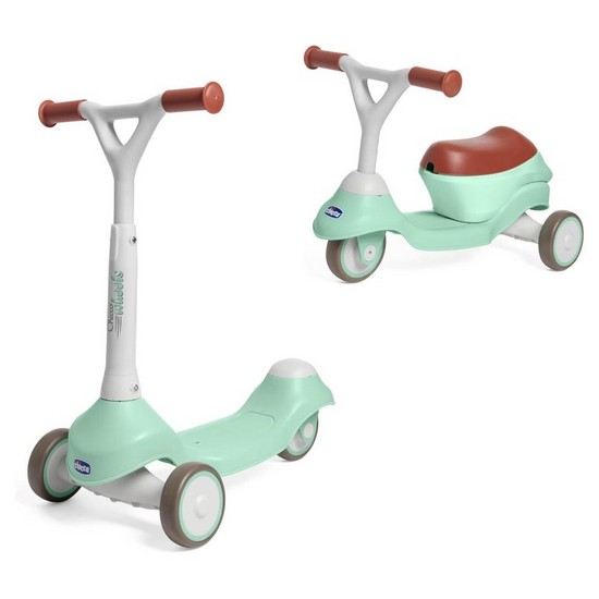 MONOPATTINO evolutivo 2 in 1 verde