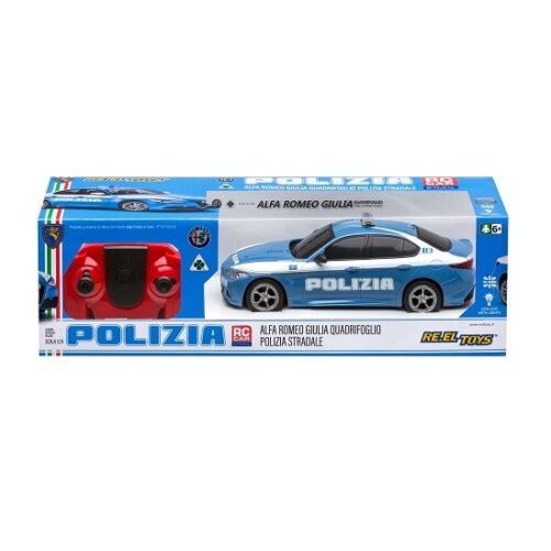 Polizia- Alfa Romeo Giulia Quadrifoglio R/C 2.4 Mhz
