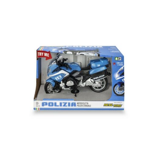 Moto Polizia luci e suoni frizione
