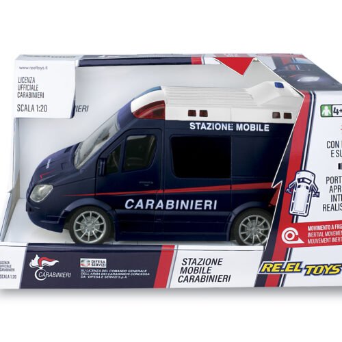 Furgone Carabinieri luci e suoni