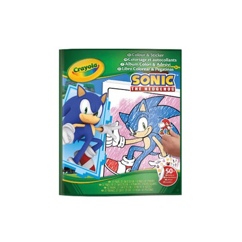 Album colori e Stickers SONIC