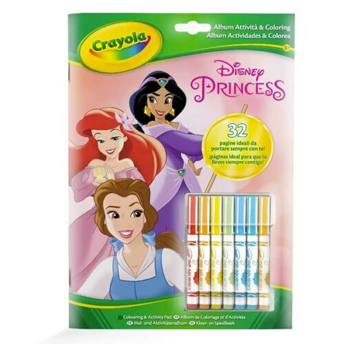 Album colori e attività PRINCIPESSE