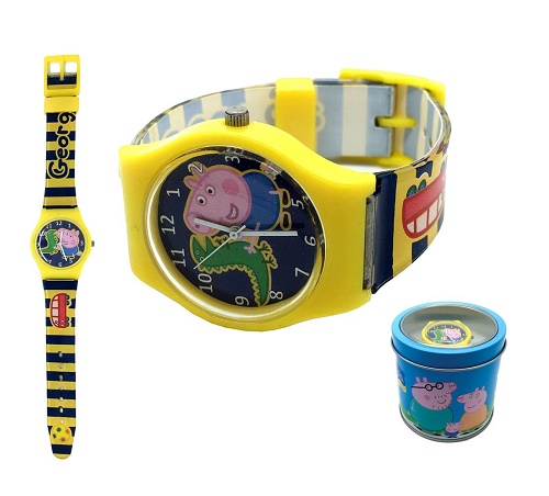 Orologio analogico George fratello Peppa Pig