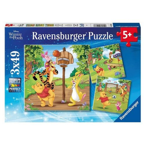 Puzzle 3x49 pezzi Winnie the Pooh