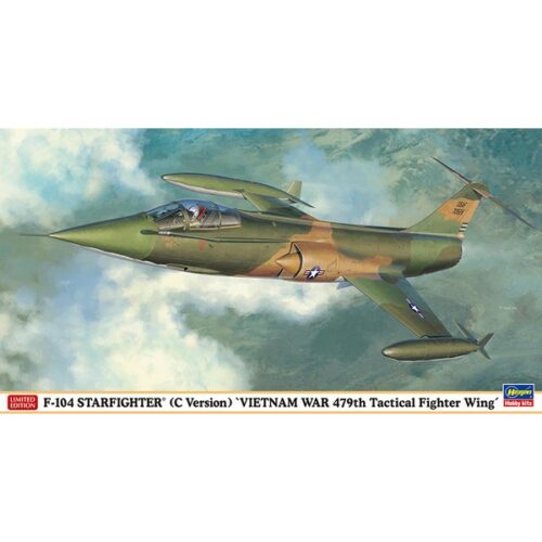 1/48 f-104 starfighter c version "vietnam war 479th tactical fighter wing"