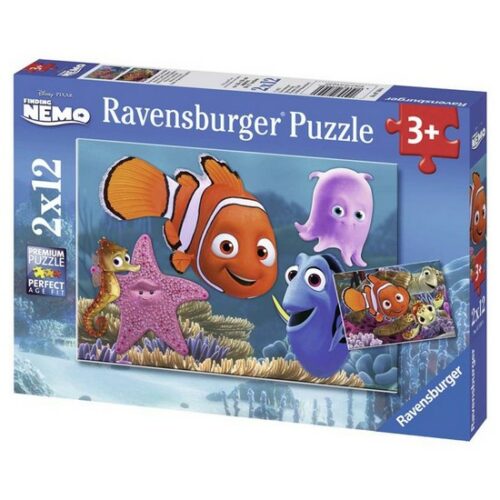 Puzzle 2x12 pezzi Nemo