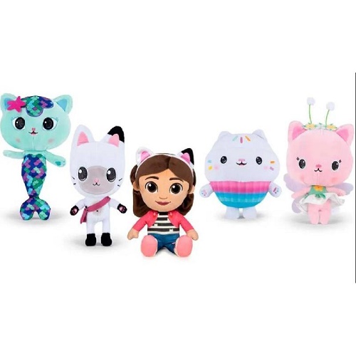 GABBY'S DOLLHOUSE peluche 25cm asst.