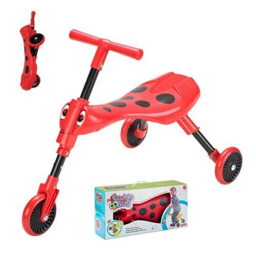 Primipassi Cavalcabile Coccinella  rosso