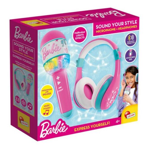 Barbie Sound Your Style Cuffie + Microfono
