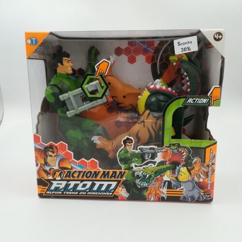 Action Man - Hybridon attack
