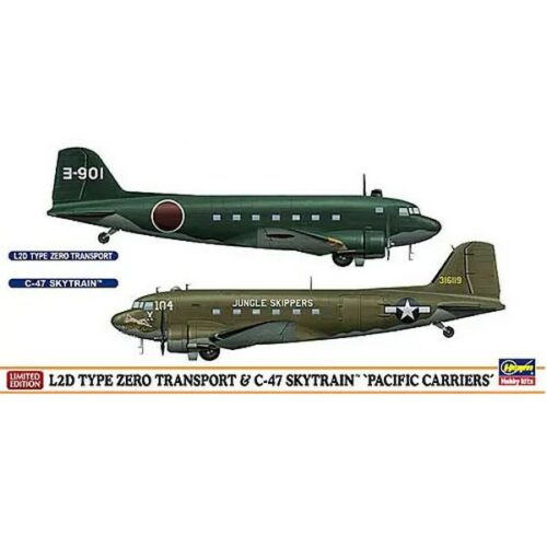 1/200 L2D TYPE ZERO TRANSPORT & C-47 SKYTRAIN "PACIFIC CARRIERS"