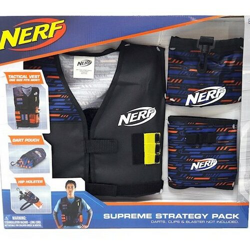 Nerf Gilet portadardi + fondina + sacca porta dardi