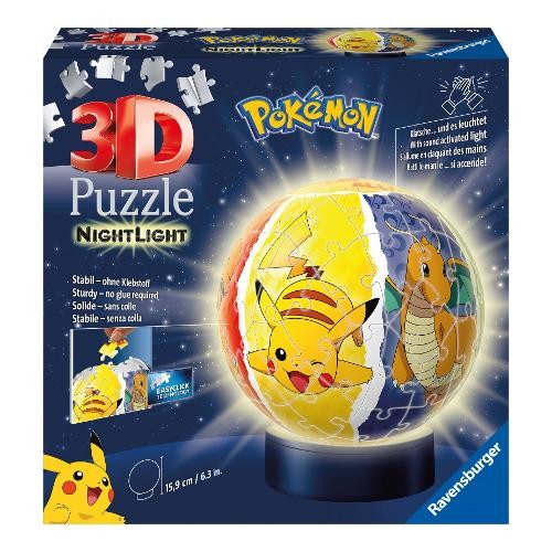 Puzzle 3D : Nightlamp Pokemon