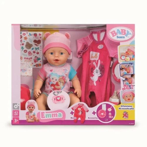 Baby Born EMMA con accessori e vestito