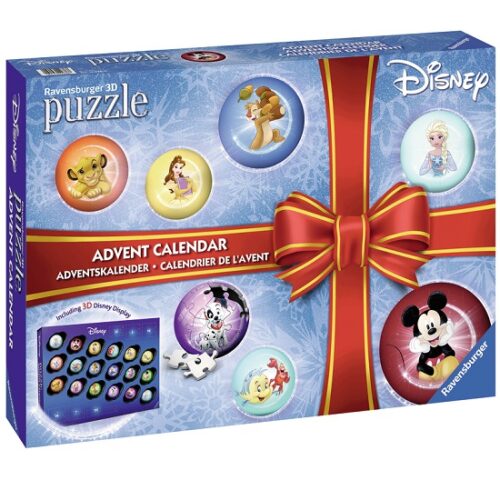 Puzzle 3D: Disney calendario dell'avvento